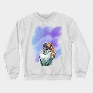 The best  friend in life journey Crewneck Sweatshirt